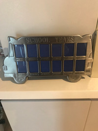 School Years Bus Picture Frame - Cadre Photo