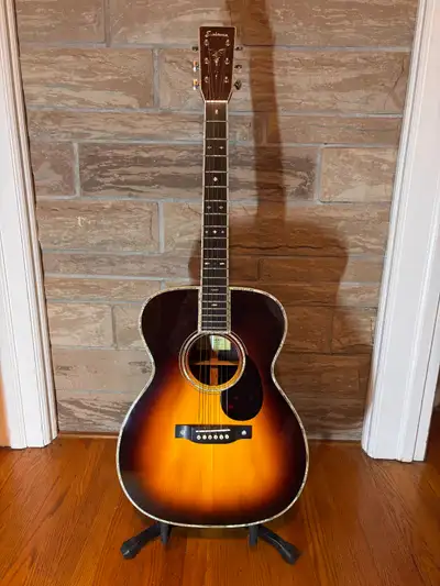 I will list the specs below, this Guitar was purchased new by us, it is in MINT condition. To see it...