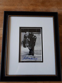 Johnny Bower Autographed Photos (Toronto Maple Leafs) (3 Avail.