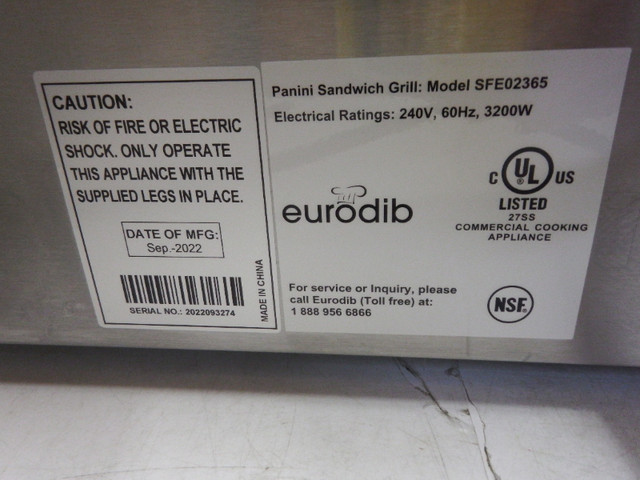 Panini Press in Food & Catering in Belleville - Image 4