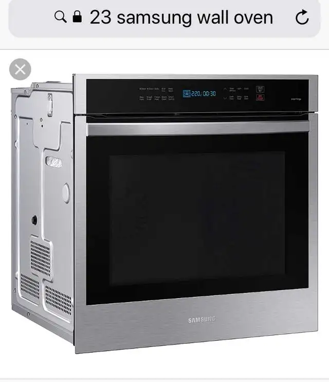 Samsung Stainless Steel 24 inch, single wall oven. in Stoves, Ovens & Ranges in Belleville - Image 3
