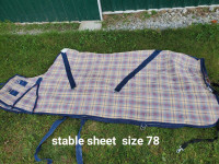 Stable sheet