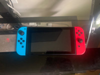 Nintendo Switch with two games 