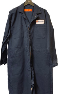 Vintage “Red Cap” NAVY BLUE Workwear Coverall New Sz 46