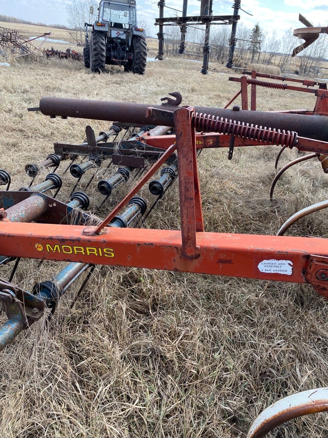 Cultivator, Rod weeder, bale elevator and rock picker Farming