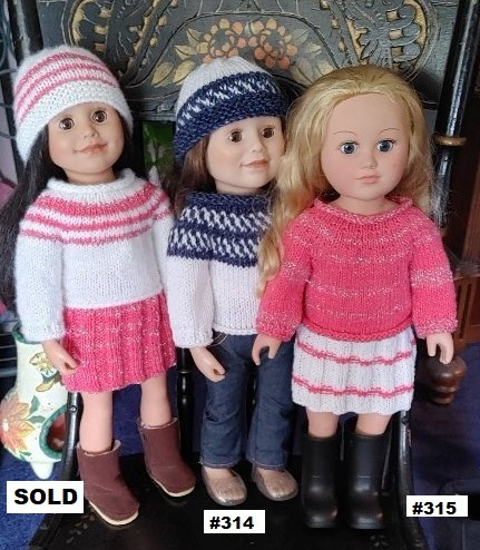 Doll clothes hand for sale  