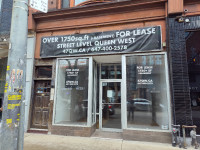 Queen St West Retail Store Lease