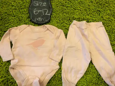 Joe girl's organic cotton set pink - 6-12 months, View more