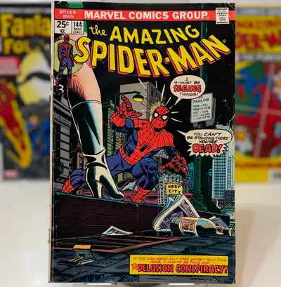 Amazing Spider-Man #144 (1975) – 1st app of Gwen Stacy’s clone, View more