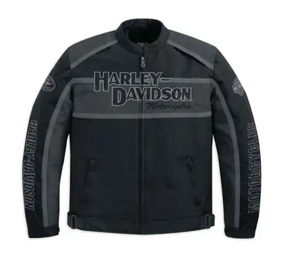 New 4XL Harley-Davidson® Men's Classic Cruiser Functional Riding Jacket. Cruise the open road, your...
