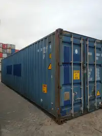 Used 40ft high cube shipping container