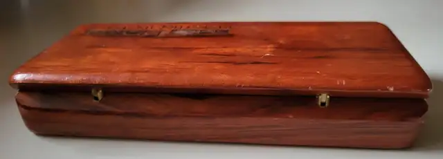 Vintage Pickering Nuclear Wooden Pen & Pencil Set in Wooden Box in Arts & Collectibles in Oshawa / Durham Region - Image 7
