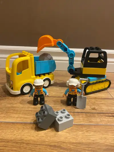 LEGO DUPLO set 10931 Truck and Tracked Excavator $20, View more
