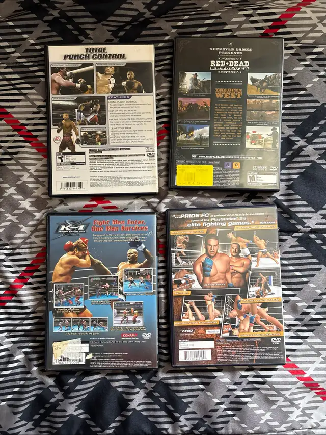 Lot Of 4 PS2 Games Red Dead Revolver, Fight Night 04, & More in Older Generation in City of Toronto - Image 3