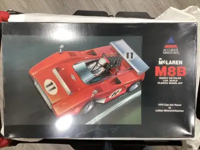 1970 McLAREN M8B – 1/24 SCALE PLASTIC MODEL KIT, View more