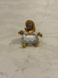 Swarovski 18k Gold Plated Crystal Figurine “Baby Doll”