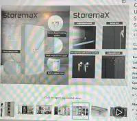Storemax metal Storage Cabinet NEW in box. 