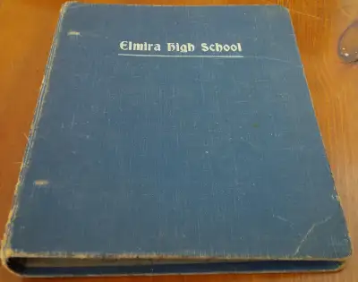 Vintage Elmira High School 2-Ring Binder, 8.25 x 10 inches, View more