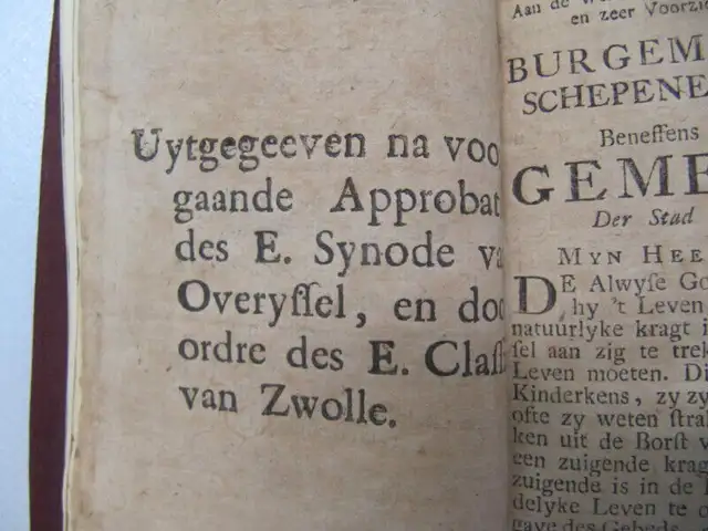 Vintage Gereformeerde BloemHof Christian Reform Prayer Book 1793 in Arts & Collectibles in Mississauga / Peel Region - Image 5