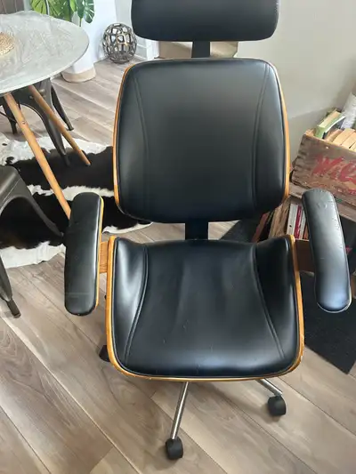 Moving Sale - Stylish Workstation Chair - Some Wear, View more
