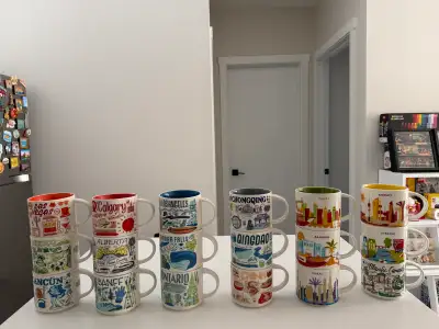 Starbucks Collectors Series Mugs(16 oz) $20ea Pick up location: Calgary Downtown Cash or e-transfer...