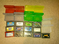 Gameboy Advance SP + 14 GBA Games & accessories