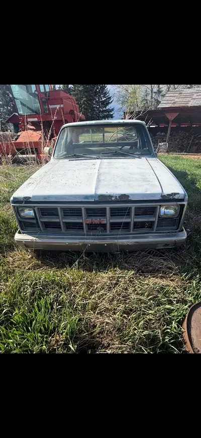 Offers… 81 GMC SIERRA GRANDE long box for sale. It is rusty but it’s 45 years old. Could be a good b...