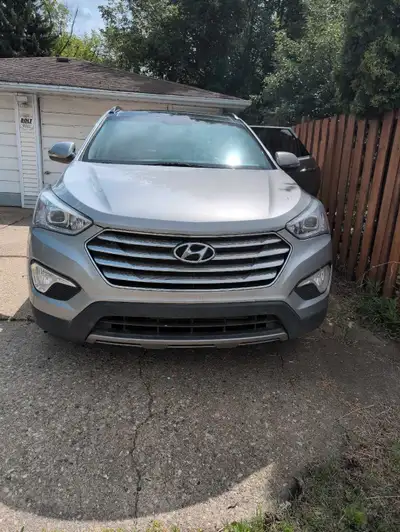 Price: $3000 Selling a 2014 Hyundai Santa Fe XL AWD. The timing chain let go and caused catastrophic...