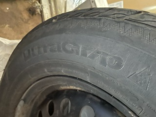 Four Tires 245/65R 17 on steel rims with lug nuts (total) in Tires & Rims in City of Toronto - Image 5