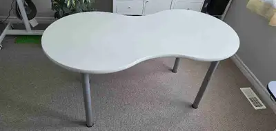 IKEA kidney-shaped desk, View more
