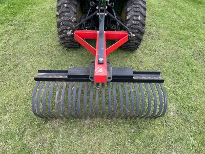 Walco 48” landscape rake Only used a handful of times Works great for cleaning up $1000 firm