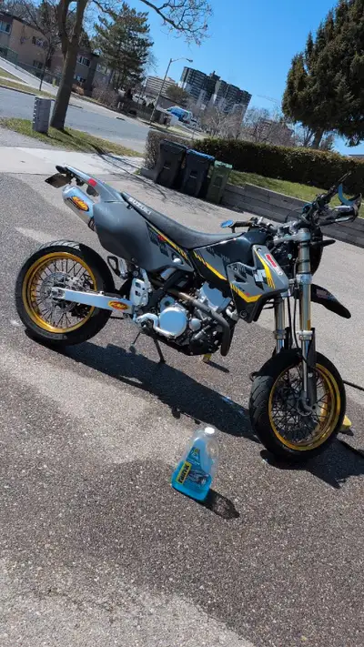 Selling a 2016 drz400 sm Bike rides amazing Was serviced recently, was taken great care of The bike...