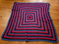 Couverture en tricot 