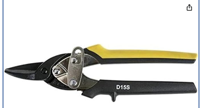 Bessey D15S-BE Straight Right Left Cut Compact Aviation Snip, View more