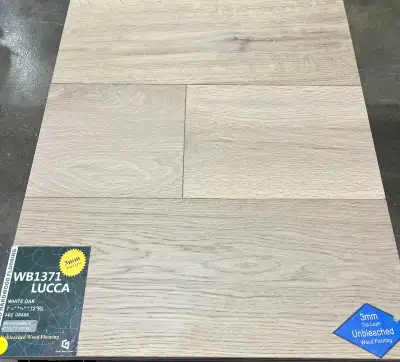 GREEN TOUCH FLOORS "LUCCA" WHITE OAK 7 1/2" x 3/4" ABC GRADE, View more