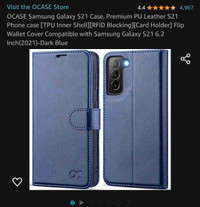 Samsung S21 Ultra OCASE Case (Blue) 