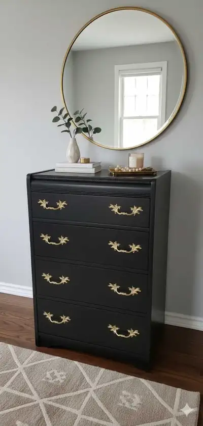 solid wood tall dresser , View more