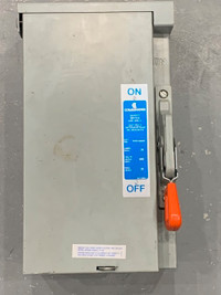 Commander Safety Switch Panel - 30A - 600V - NEW