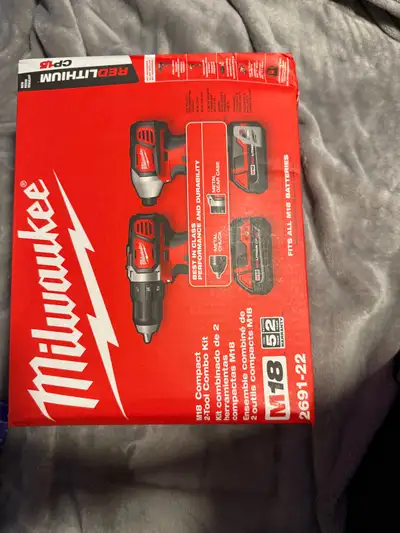 Milwaukee Tool M18 18V Lithium-Ion Cordless Hammer Drill, View more