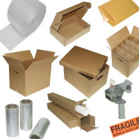 Easy-Fold Mailers, Laptop Shippers, Square Tubes, LP Records