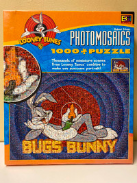Photomosaics Looney Tunes Bugs Bunny 1000 Piece Puzzle