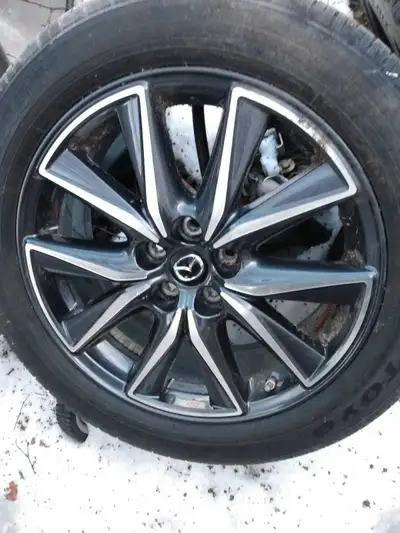 Like new 17inch tyos to fit 4'5x5stud Toyota Corolla call 2509927568 no emails