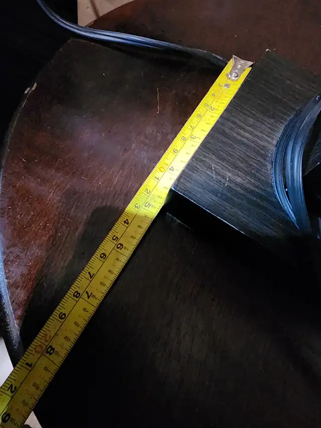 lamp wood shelf light table desk indoor lighting, no shade in Indoor Lighting & Fans in Oakville / Halton Region - Image 11