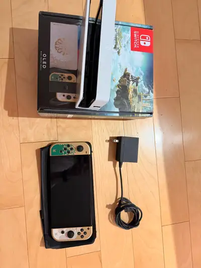 Selling a Zelda: Tears of the Kingdom Special Edition Nintendo Switch OLED, in excellent condition....