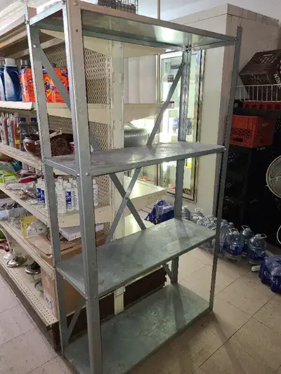 Heavy duty metal selfves, View more