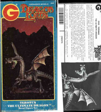 2525 Teronus The Ultimate Dragon Grenadier Models AD&D 1986