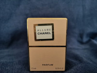 Empty Chanel Allure Perfume Bottle 7.5 ml in Protective Case