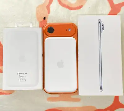 iPhone 17 Air Unlocked 256gb with MagSafe Battery Pack, View more