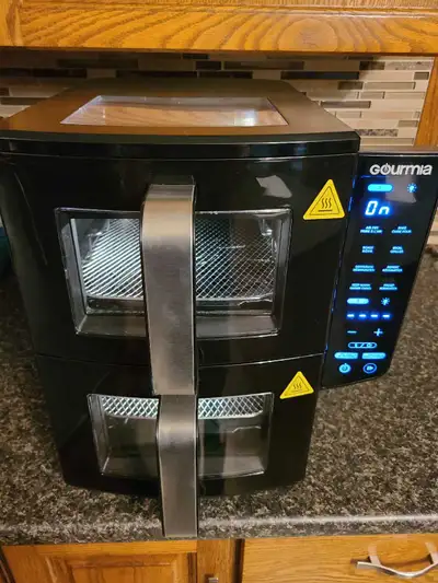 Gourmia Dual Basket Air Fryer, View more