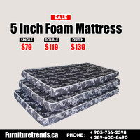 5 Inch Foam Mattress
